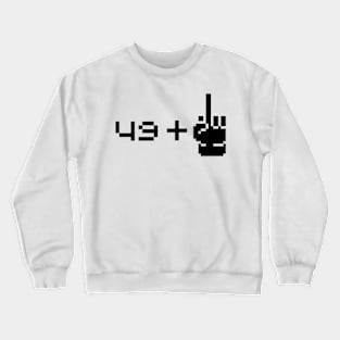 funny 50th birthday Crewneck Sweatshirt